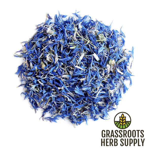 Cornflower Petals, Whole (Centaurea cyanus)