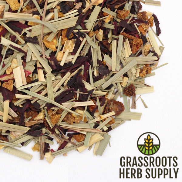 Hibiscus Heaven Herbal Tea Blend | Loose Leaf Blend of Hibiscus, Rosehips, Lemongrass, Lemon Peel and Orange Peel