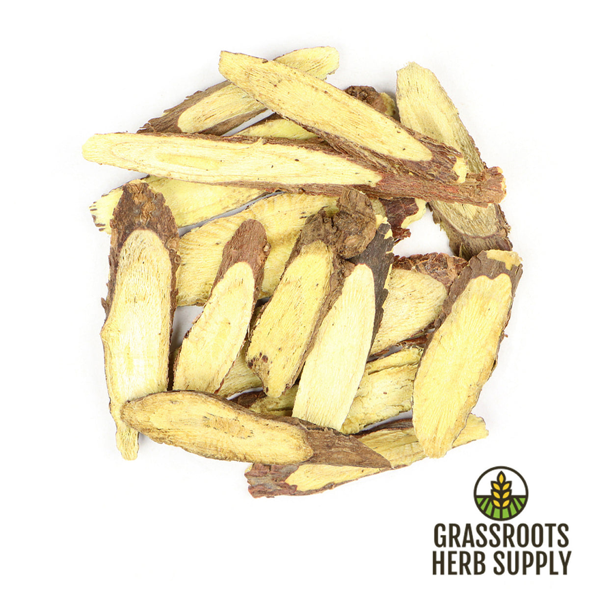 Licorice Root, Slices (Glycyrrhiza uralensis) Grassroots Herb Supply