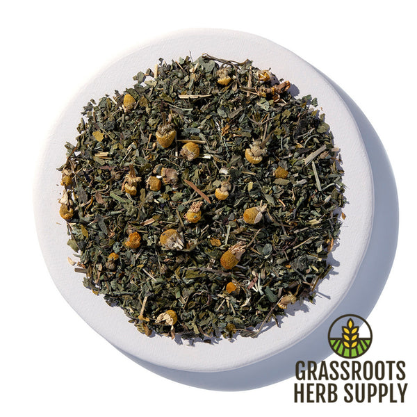 Relaxing Tea Blend | Loose Leaf Tea with Catnip, Skullcap, Chamomile, Lemon Balm, Peppermint, Spearmint, Oatstraw