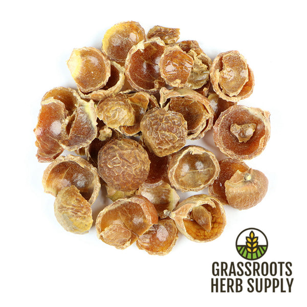 Soap Nut Shells, Whole (Sapindus delavayi)