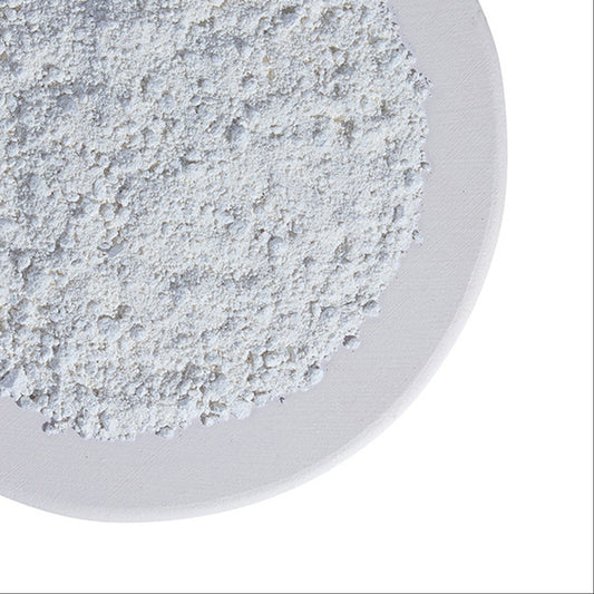 White powder in a white bowl with Grassroots Herb Supply logo.