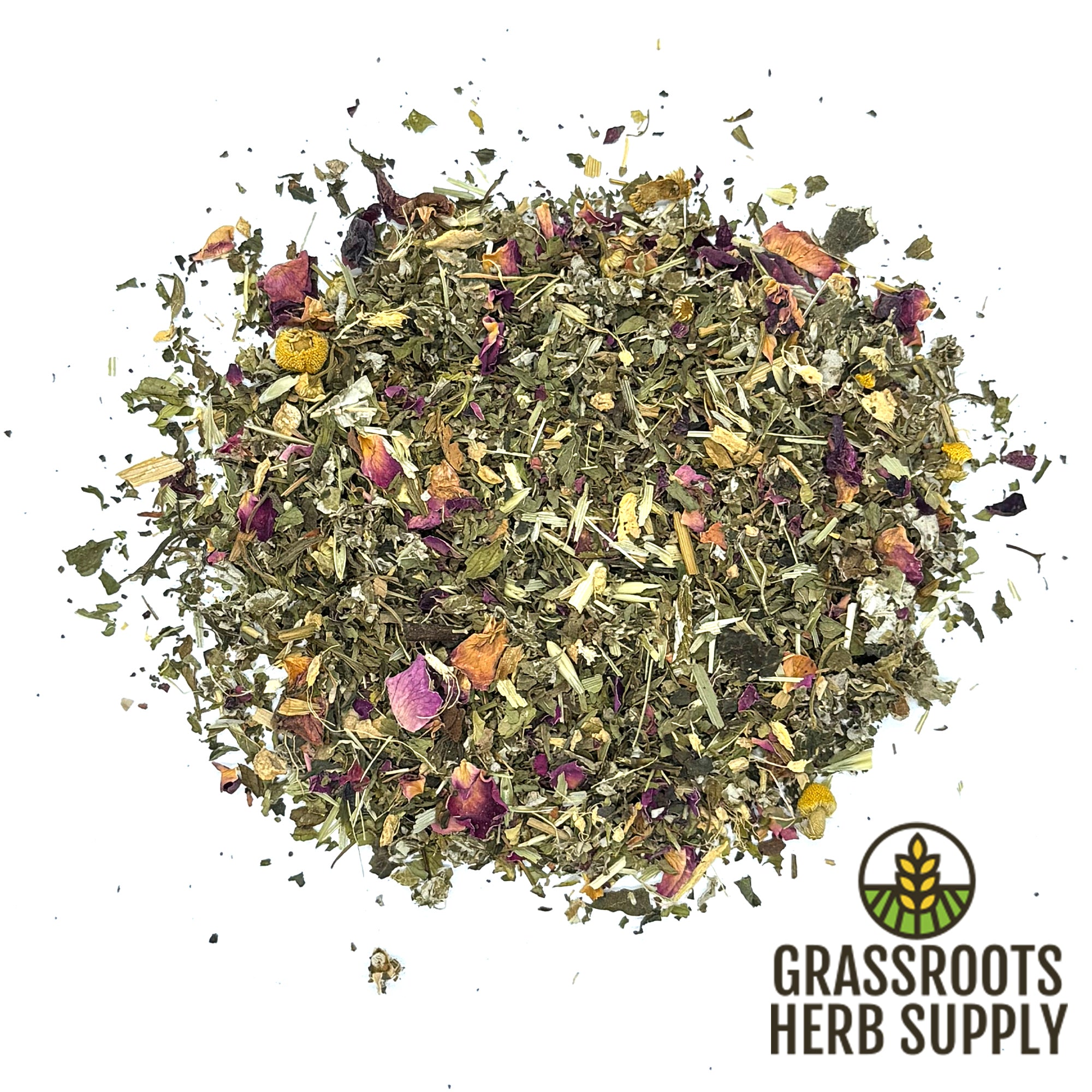 Mama To Be Pregnancy Herbal Tea Blend | Loose Leaf Tea with Raspberry Leaf, Nettle, Ginger, Oatstraw, Rose Petals, Lemon Balm and Chamomile