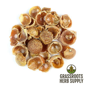 Soap Nut Shells, Whole (Sapindus delavayi)