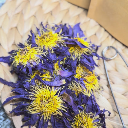 Blue Lotus Flowers, Whole